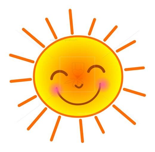 Symbolfoto "lachende Sonne"